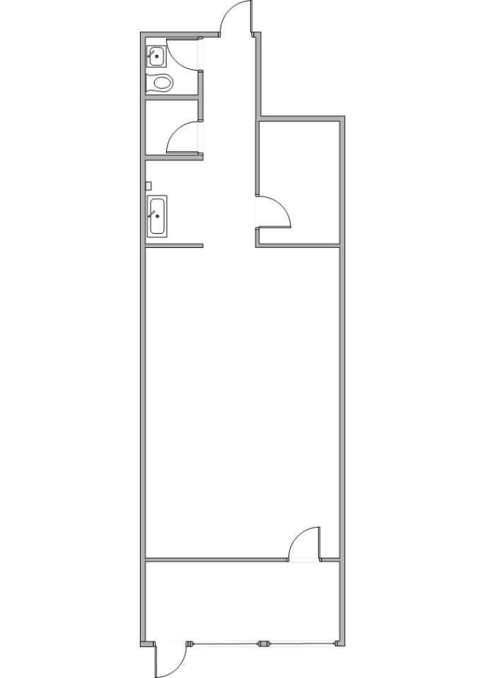 Floor Plan 1301 S. Beach, Unit L