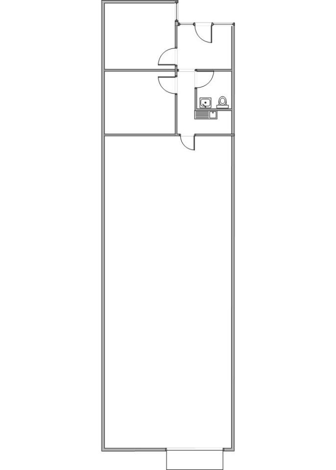 Floor Plan for 3911-J E. La Palma, Unit J