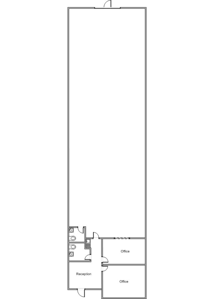 Floor Plan 1607 W. Orange Grove Ave., Unit D