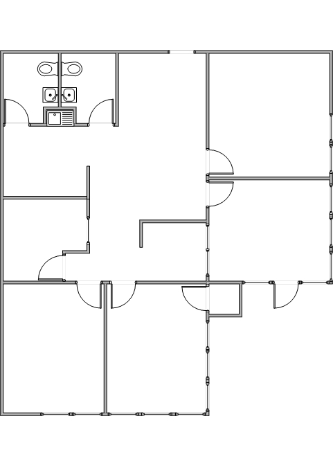 Savi 22875-A Floor Plan