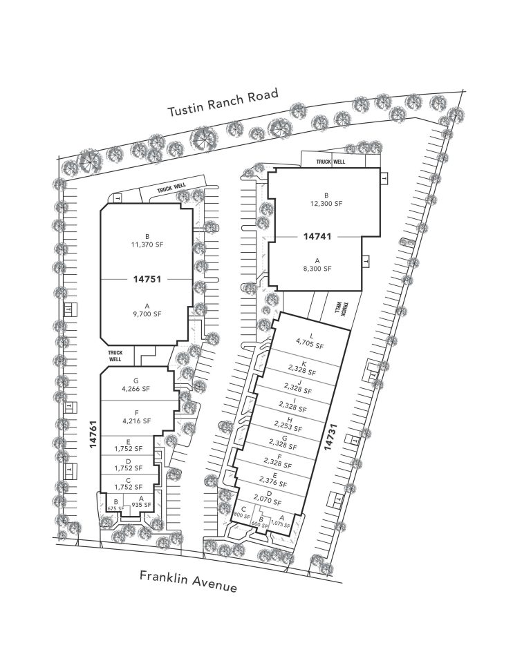 Site Plan 14731-14761 Franklin Ave