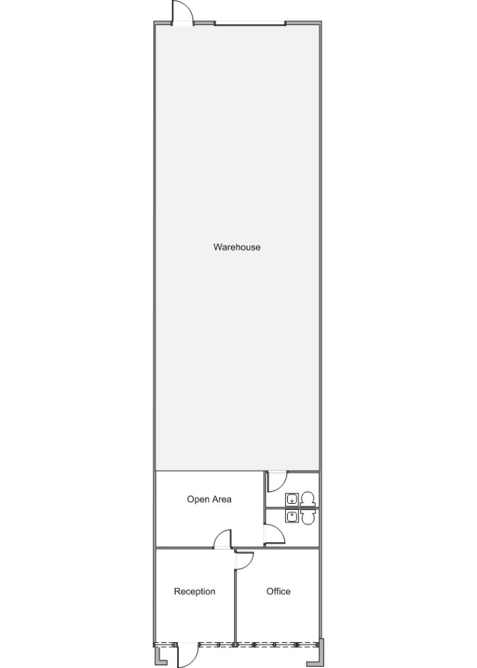 Floor Plan 1523 Orangewood Ave.