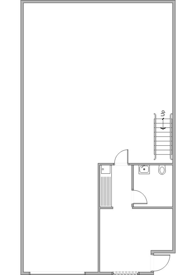 Floor Plan 780 S. Van Buren St, Unit A